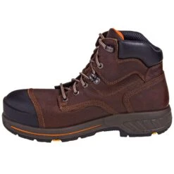 Timberland PRO Boots: Men's TB0A1I4H 214 Helix HD Brown 6-Inch Composite Toe Boots -Fashion Clothing Store timberland tb0a1i4h214 i 01