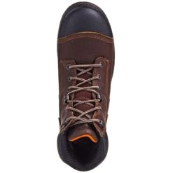 Timberland PRO Boots: Men's TB0A1I4H 214 Helix HD Brown 6-Inch Composite Toe Boots -Fashion Clothing Store timberland tb0a1i4h214 t 01