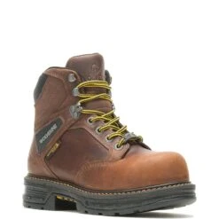Wolverine Boots: Women's W211154 Tobacco Carbonmax Toe Hellcat Ultraspring 6" Work Boot