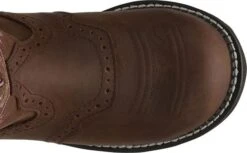 Justin Boots: Women's GY9980 Aged Bark With Diamond Cut Steel Toe Boots -Fashion Clothing Store wkl9980 617x563 top