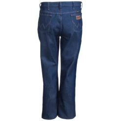 Wrangler Jeans: Men's Navy 0945 NAV Cowboy Cut Regular Fit Rigid Boot Cut Jeans 7 Wrangler Jeans: Men's Navy 0945 NAV Cowboy Cut Regular Fit Rigid Boot Cut Jeans -Fashion Clothing Store wrangler 0945nav b 01