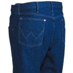 Wrangler Jeans: Men's Cowboy Cut 31MWZ PW Prewashed Indigo Relaxed Fit Jeans 6 Wrangler Jeans: Men's Cowboy Cut 31MWZ PW Prewashed Indigo Relaxed Fit Jeans -Fashion Clothing Store wrangler 31mwzpw l 01