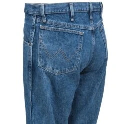 Wrangler Jeans: Men's Grey Indigo 35001 GI Rugged Wear Relaxed Fit Work Jeans 6 Wrangler Jeans: Men's Grey Indigo 35001 GI Rugged Wear Relaxed Fit Work Jeans -Fashion Clothing Store wrangler 35001gi l 01