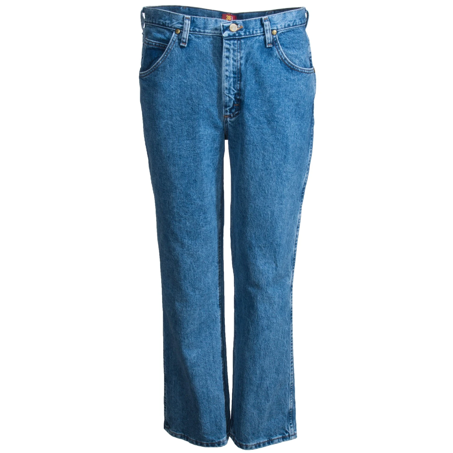 Wrangler Jeans: Men's Cowboy Cut 36MWZ SW Slim Fit Stonewashed Jeans 2 Wrangler Jeans: Men's Cowboy Cut 36MWZ SW Slim Fit Stonewashed Jeans - Image 2