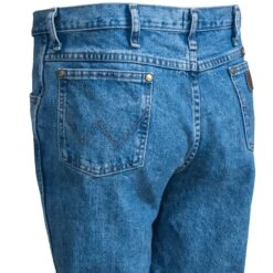 Wrangler Jeans: Men's Cowboy Cut 36MWZ SW Slim Fit Stonewashed Jeans 6 Wrangler Jeans: Men's Cowboy Cut 36MWZ SW Slim Fit Stonewashed Jeans -Fashion Clothing Store wrangler 36mwzsw l 01