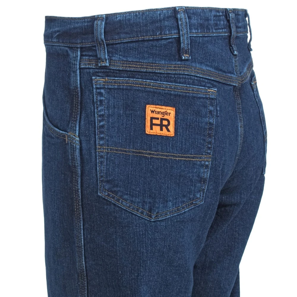 Wrangler Jeans: Men's FRAC50 M Midstone FR Advanced Comfort Relaxed Fit Jeans 3 Wrangler Jeans: Men's FRAC50 M Midstone FR Advanced Comfort Relaxed Fit Jeans - Image 3