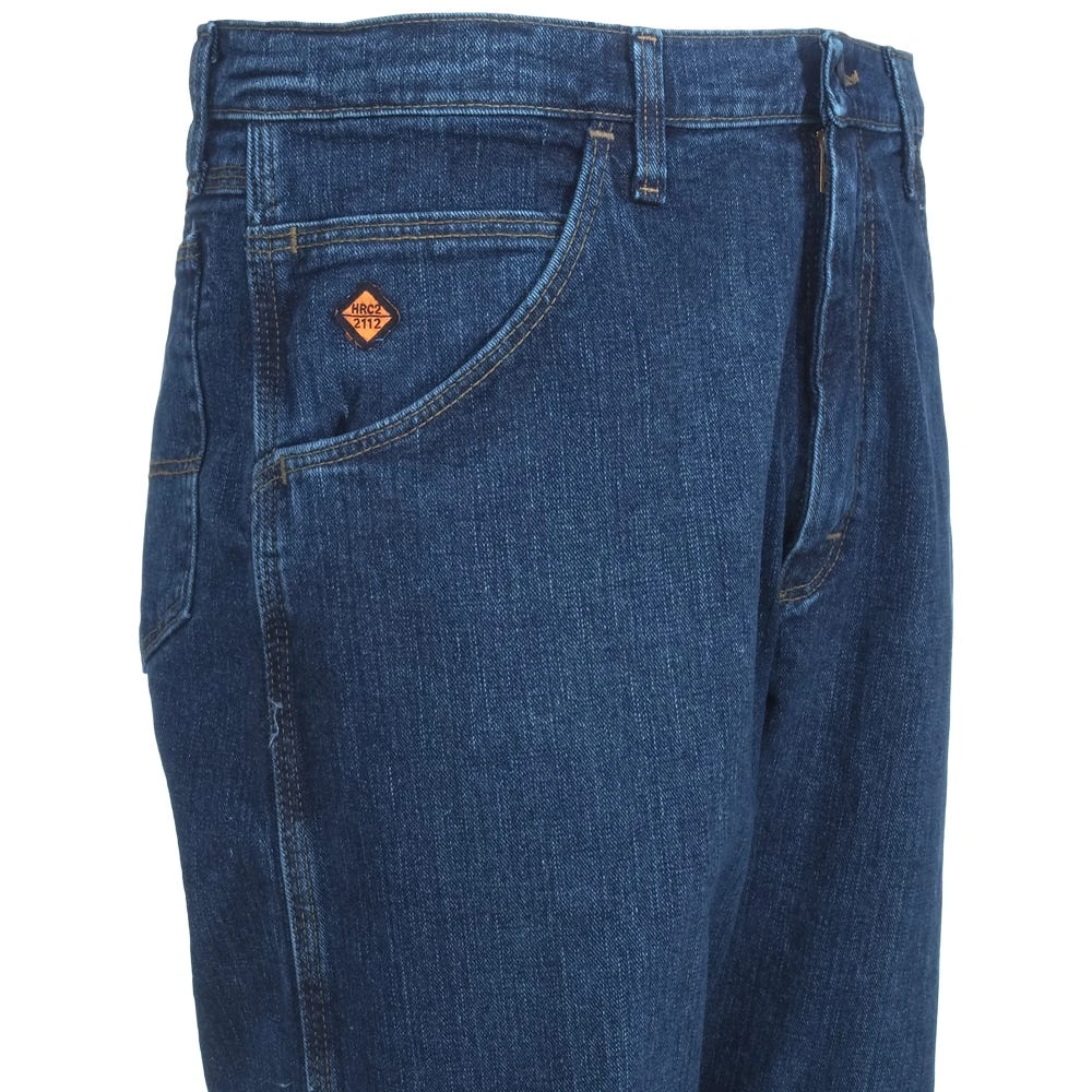 Wrangler Jeans: Men's FRAC50 M Midstone FR Advanced Comfort Relaxed Fit Jeans 1 Wrangler Jeans: Men's FRAC50 M Midstone FR Advanced Comfort Relaxed Fit Jeans